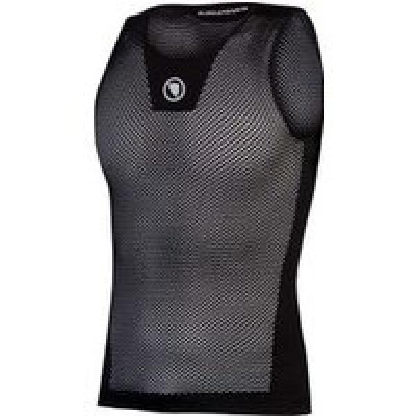 endura fishnet ii mouwloze baselayer zwart