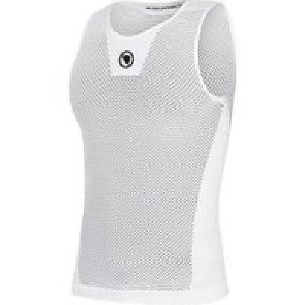 endura fishnet ii mouwloze baselayer wit