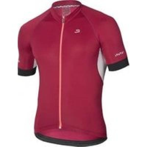 spiuk helios korte mouwen jersey marron rood