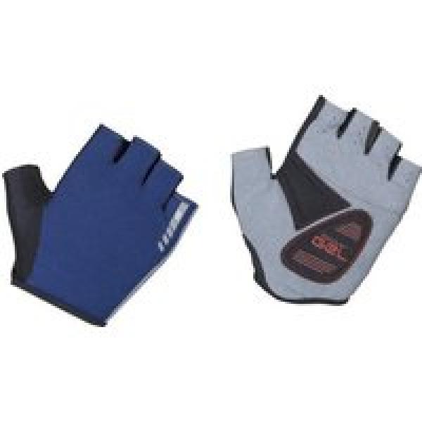 gripgrab easyrider padded short gloves blue