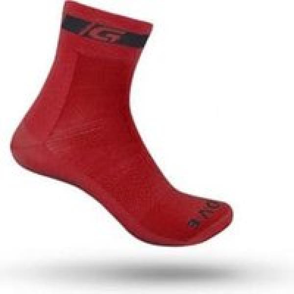 gripgrab classic regular cut socks red