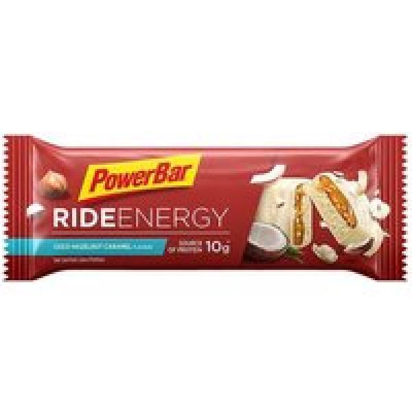 powerbar ride energy bar coconut hazelnut caramel 55 g