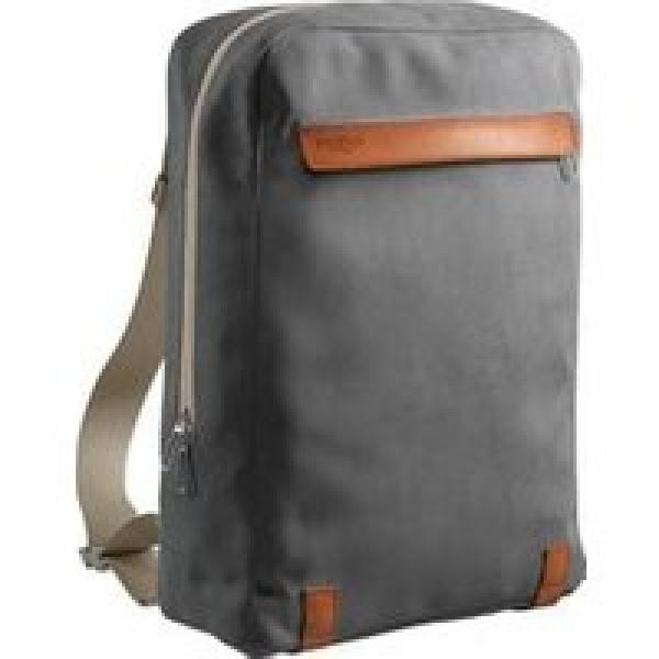 brooks pickzip large 24l grey backpack