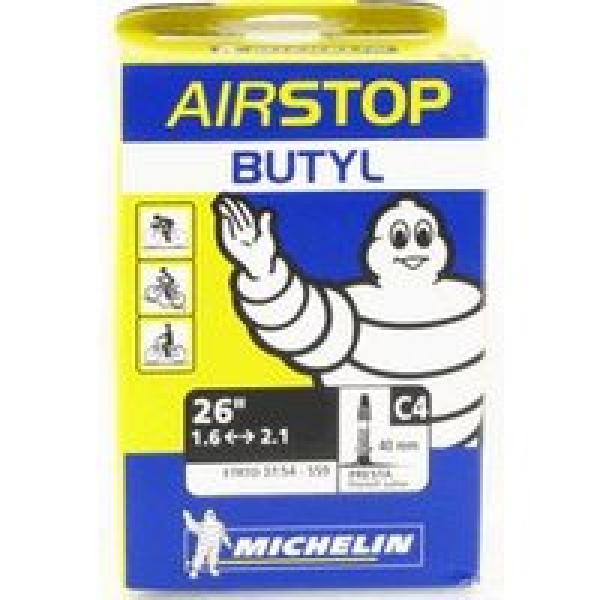 michelin c4 airstop butyl mtb fiets binnenband 26x1 70 26x2 10 presta ventiel