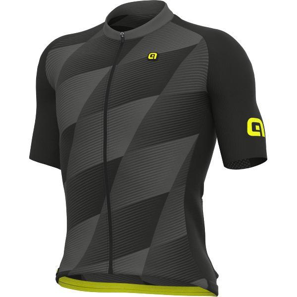 Ale Fietsshirt Korte Mouwen Graphics PRR Square - Zwart - M - Valt klein