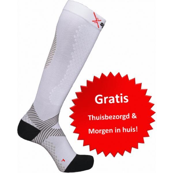 Sport2X Compressiekousen Wit