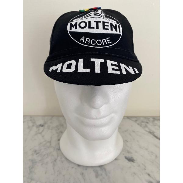 MOLTENI BLACK - wielerpet - fietspet - koerspet - cap