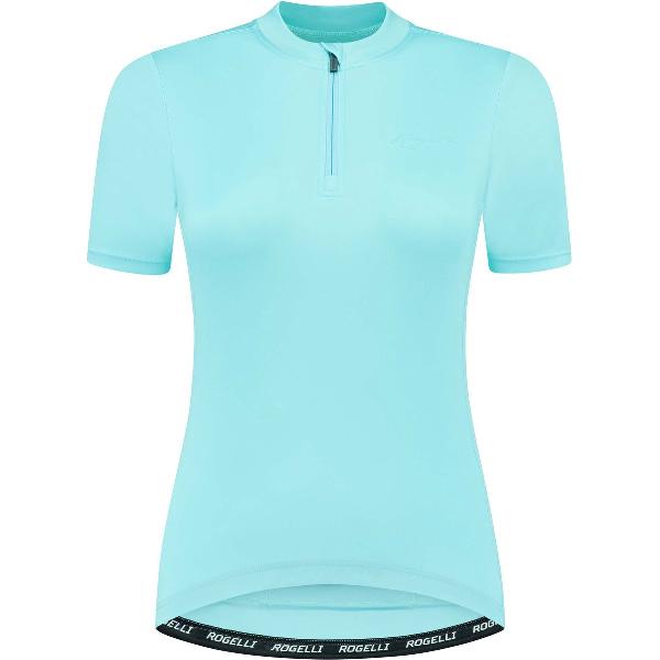 Rogelli Core Fietsshirt - Korte Mouwen - Dames - Licht Blauw - Maat S