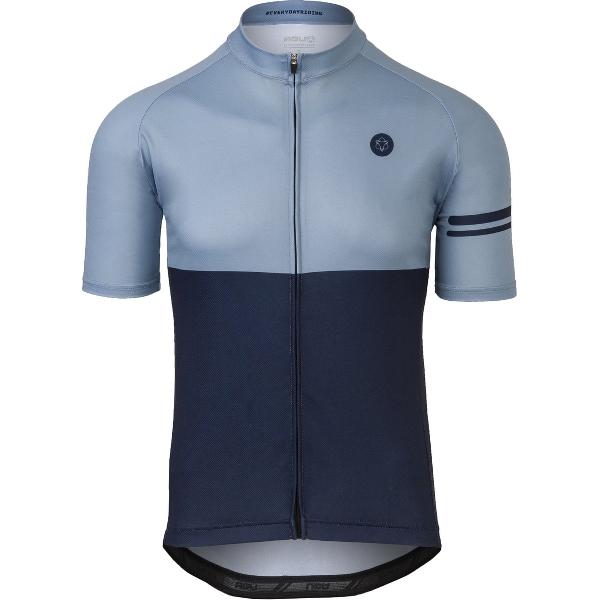 AGU Duo Fietsshirt Essential Heren - Blauw - L