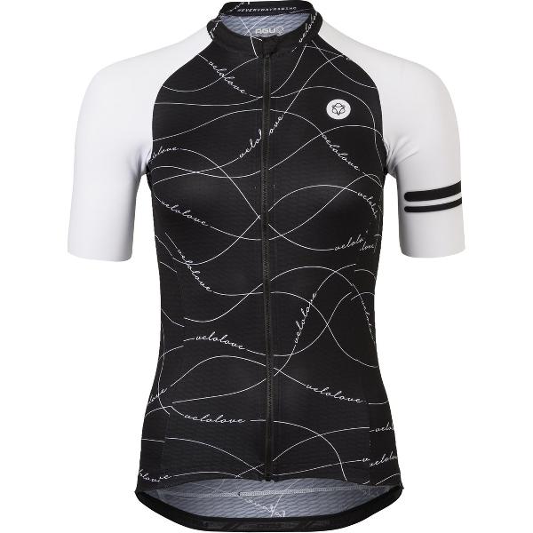 AGU Velo Wave Fietsshirt Essential Dames - Zwart - M