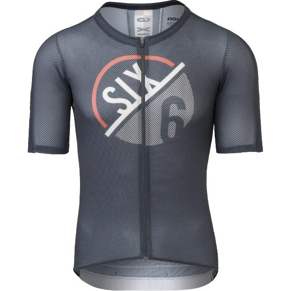 AGU High Summer Fietsshirt III SIX6 Heren - Grijs - XXXL - Extra Ademend - UV bescherming