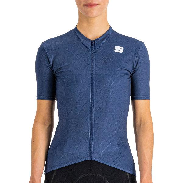 Sportful Flare W Fietsshirt Dames - Blauw - Maat XL