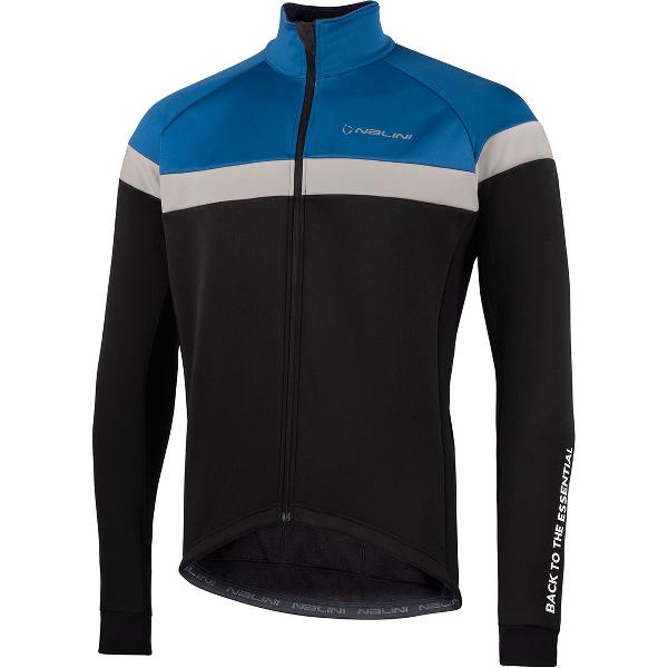 Nalini Fietsjack Heren Zwart Blauw - ROAD JKT BLACK BLUE - XXL