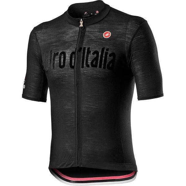 Castelli Giro Italia Heritage Maglia Nera Jersey Zwart 2XL Man