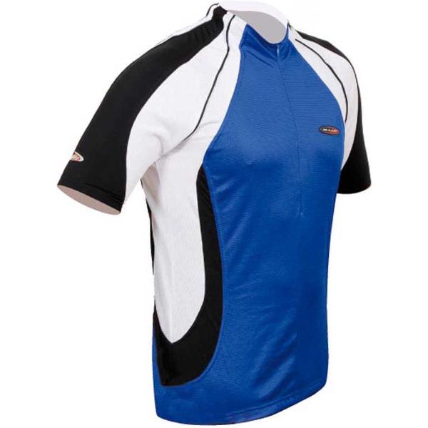 Massi Vulcan Korte Mouwen Fietsshirt Blauw XL Man