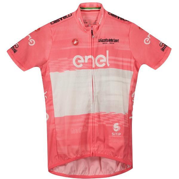 Castelli #giro106 Race Jersey Met Korte Mouwen Roze 10 Years Jongen