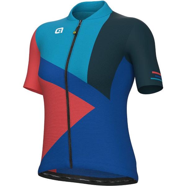 Ale Pragma Next Jersey Met Korte Mouwen Blauw M Vrouw