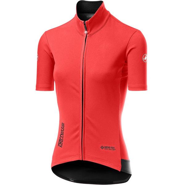 Castelli Perfetto Light Ros Korte Mouwen Fietsshirt Rood M Vrouw