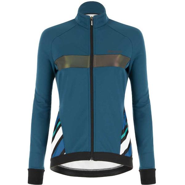 Santini Coral Raggio Jas Blauw L Vrouw