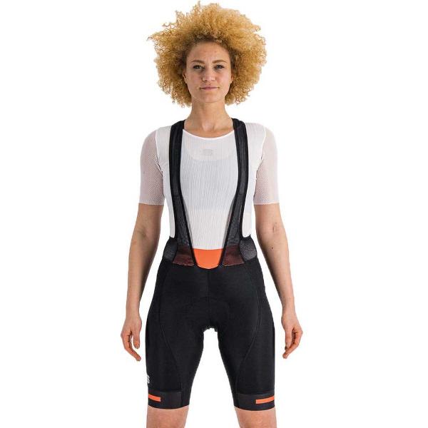 Sportful NEO korte fietsbroek Dames Black Pompelmo - Vrouwen - maat XS