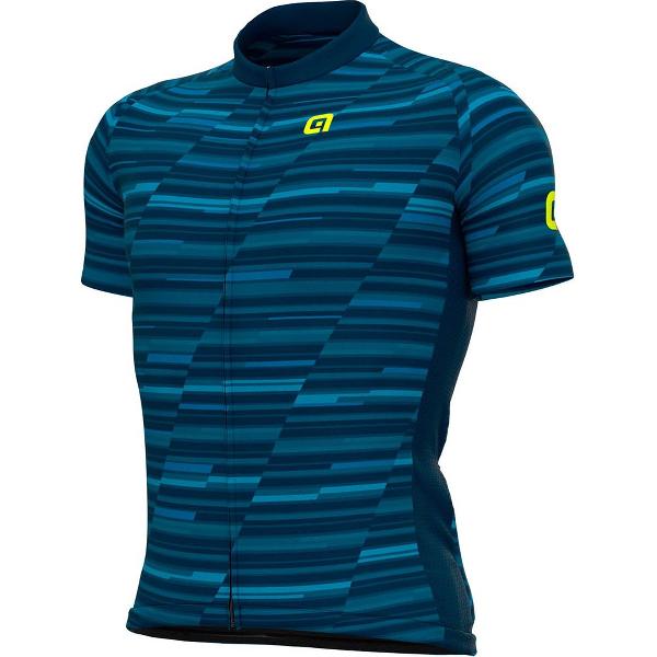 Ale Fietsshirt Korte Mouwen Solid Step - Blauw - S - Valt klein