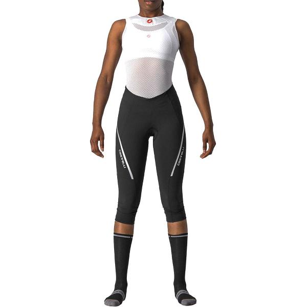 Castelli VELOCISSIMA 3 Driekwart Fietsbroek Black/Silver - Vrouwen - maat S