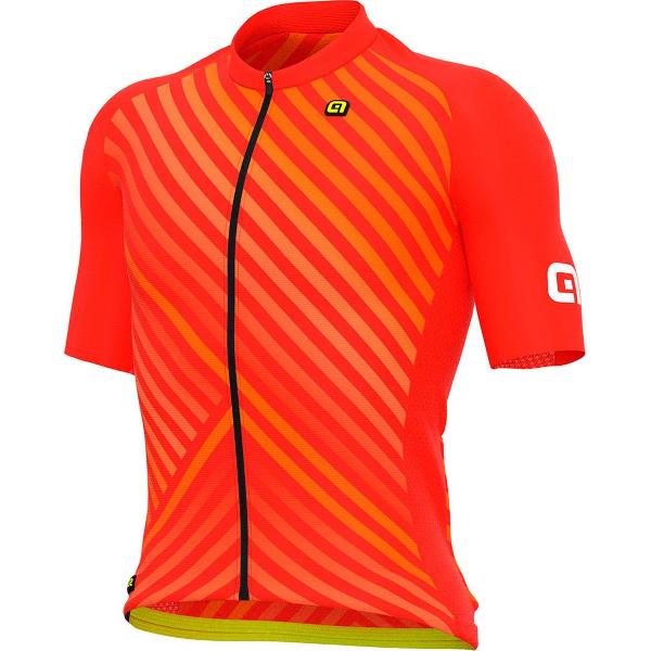 Ale Fast Korte Mouwen Fietsshirt Oranje L Man