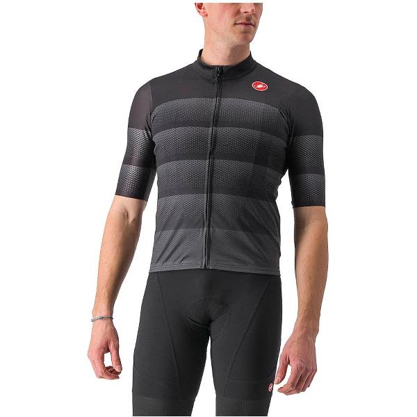 Castelli Livelli Jersey Met Korte Mouwen Zwart S Man