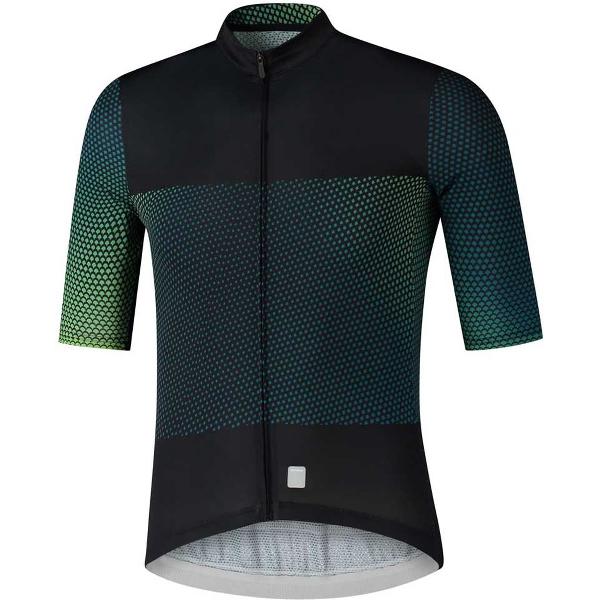 Shimano Breakaway Jersey Met Korte Mouwen Zwart M Man