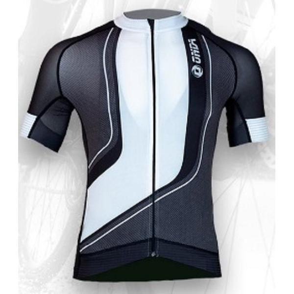 ONDA Fietsshirt korte mouw heren Zwart Grijs - Algarve 3 - M