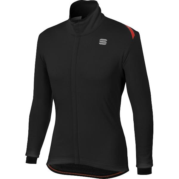 Sportful Fietsjack Heren Zwart / SF Fiandre Thermo Cabrio Jacket-Black - XXL