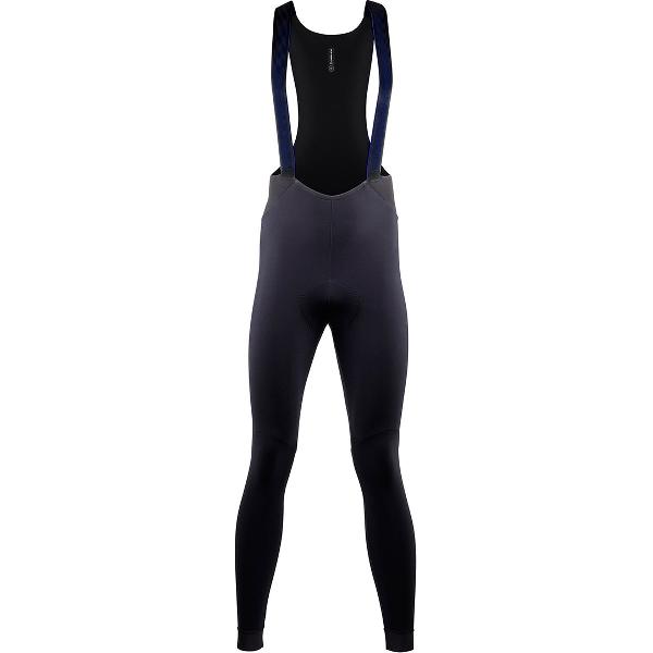 Nalini - Heren - Fietsbroek lang met Bretels - Winter Fietsbroek met Zeem - Thermo Wielrenbroek - Zwart - IDEALE BIB TIGHT (CMP) - XS