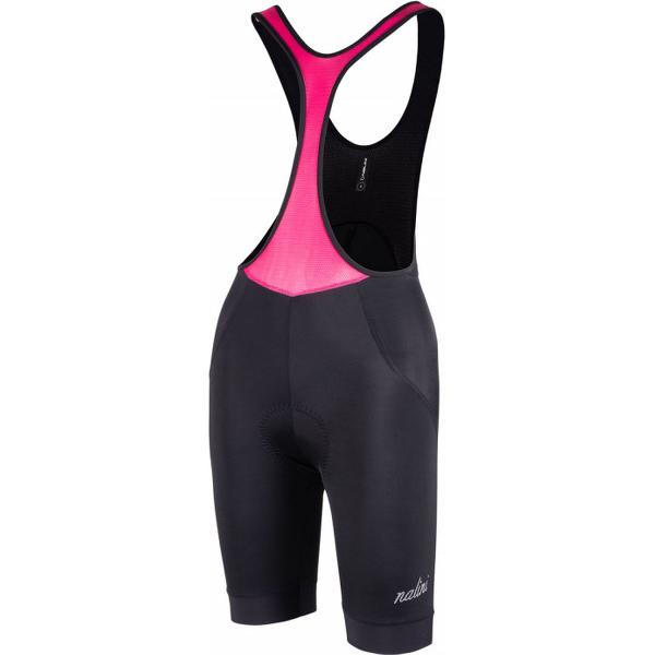 Nalini Koersbroek Dames Zwart - LADY SPORTY BIB BLACK - XL