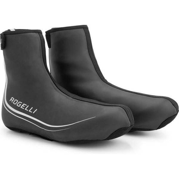 Rogelli Hydrotec Fiets Overschoenen - Wielrennen - Wind en Waterdicht - Zwart - Maat 48-49