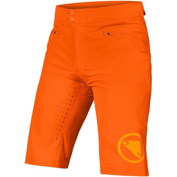 Endura Singletrack Lite Short Fit Korte Broek Oranje 2XL Man