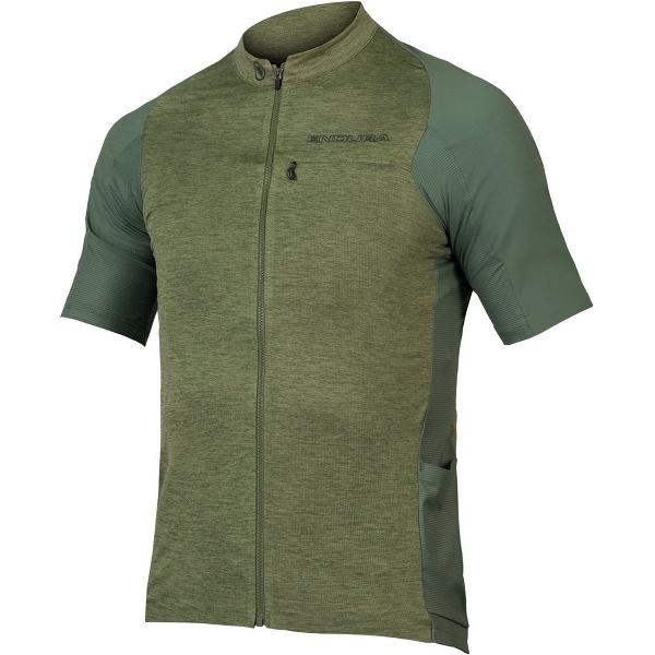 Endura Gv500 Reiver Jersey Met Korte Mouwen Groen XL Man