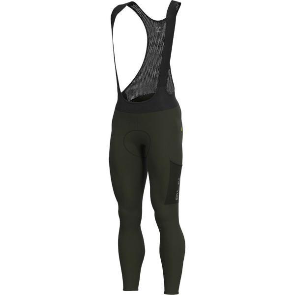 ALE BIBTIGHTS OFF ROAD - GRAVEL STONES CARGO - Zwart - L