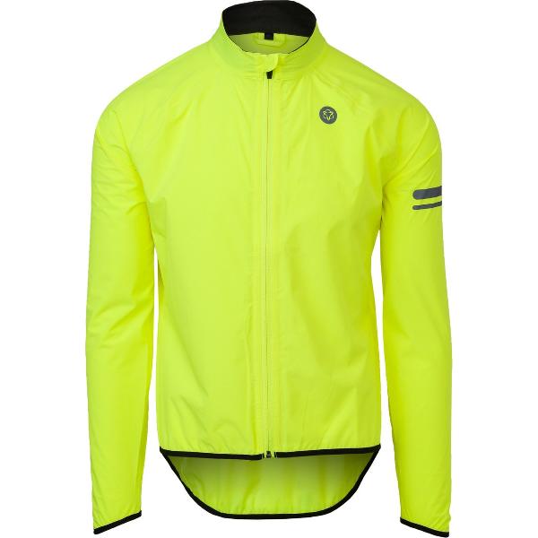 AGU Regenjas II Essential Heren - Hi-vis Neon Yellow - L