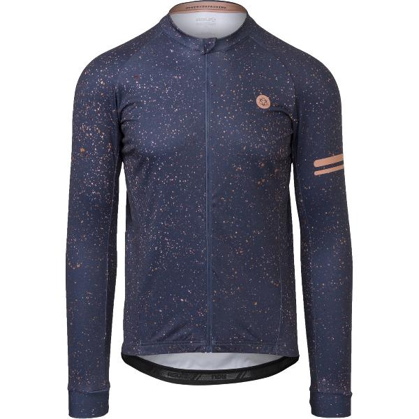 AGU Splatter Fietsshirt Lange Mouwen Trend Heren - Cadetto - S