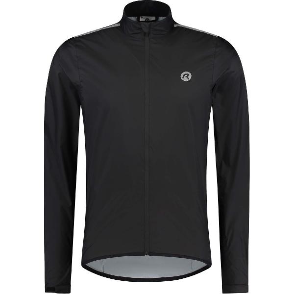 Rogelli Core Regenjas - Fietsregenjack - Heren - Zwart - Maat XL