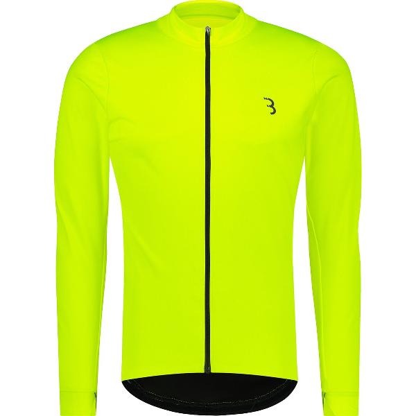 BBB Cycling TriGuard 3.0 Fietsjack - Drie-seizoenen Wielren Fietsjas - Winddicht en Waterafstotend - Neon Geel - Maat M - BBW-452