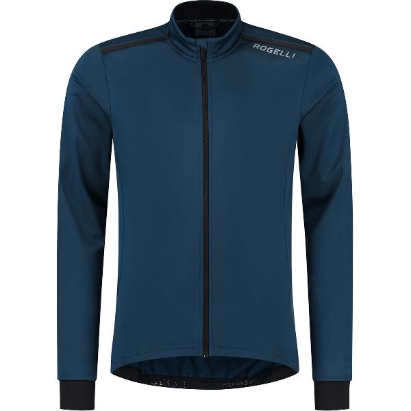 Rogelli Core Fietsjack Winter - Heren - Donker Blauw - Maat XL