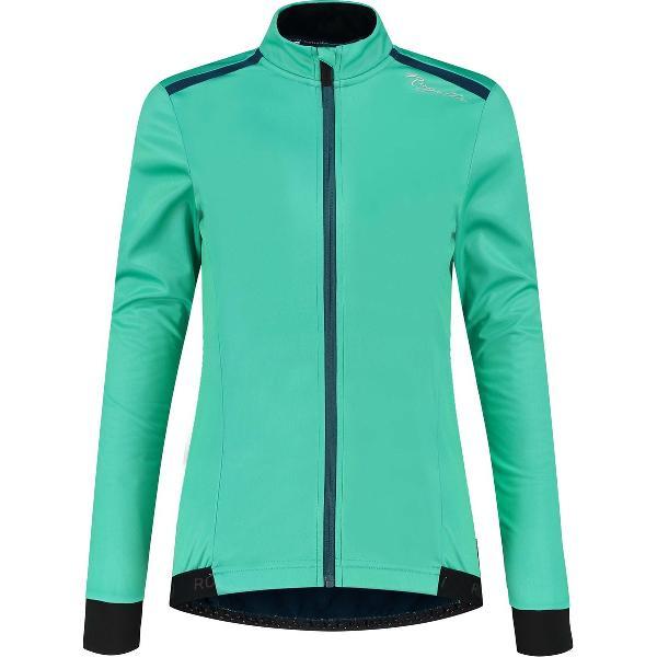 Rogelli Pesara Fietsjack Winter - Dames Fietskleding - Turquoise, Zwart - Maat XL