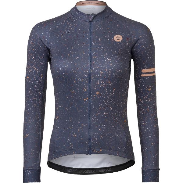 AGU Splatter Fietsshirt Lange Mouwen Trend Dames - Cadetto - XL