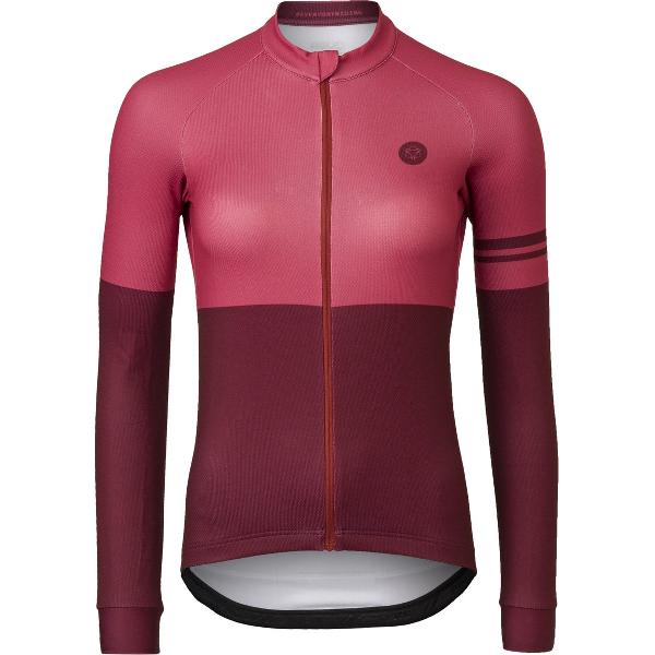 AGU Duo Fietsshirt Lange Mouwen Essential Dames - Rusty Pink - S