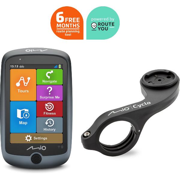 MIO Cyclo Discover Connect - Full EU - Wi-Fi en Bluetooth bundel