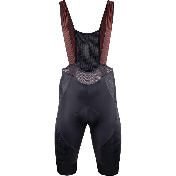 Nalini - Heren - Fietsbroek kort met Bretels - Koersbroek - Wielrenbroek Met Zeem - Zwart - NEW COLOR BIB SHORT - XXL