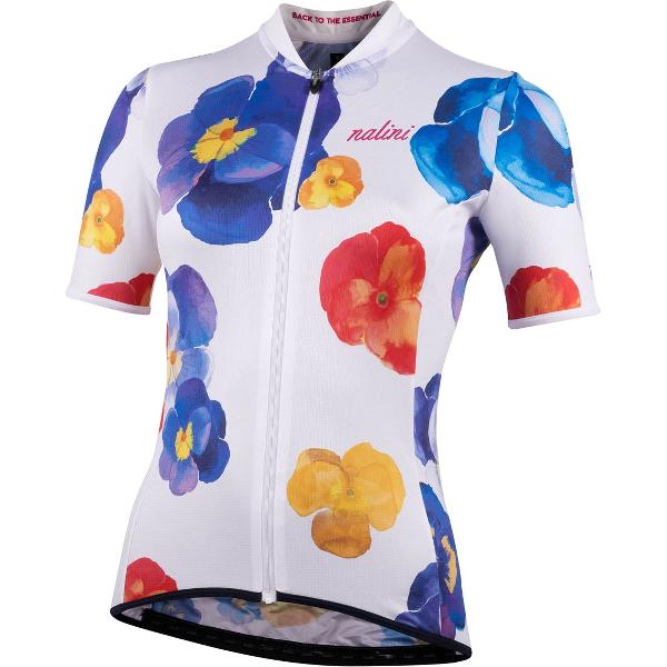 Nalini - Dames - Fietsshirt - Korte Mouwen - Wielrenshirt - Wit - NEW TURIN2006 - L