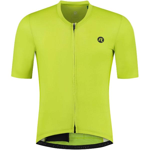 Rogelli Distance Fietsshirt - Korte Mouwen - Heren - Lime - Maat M