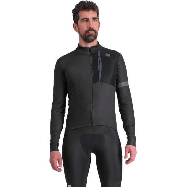 Sportful Supergiara Thermal Jersey Met Lange Mouwen Zwart 2XL Man